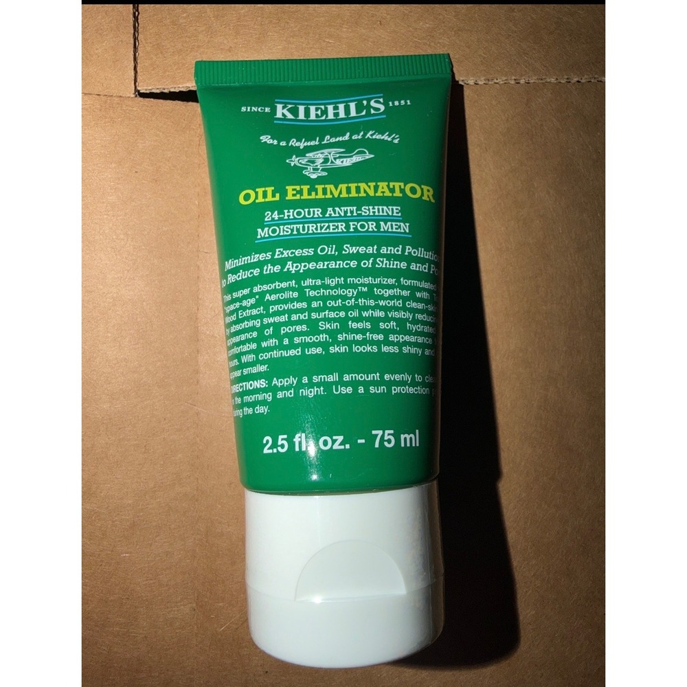 Kiehl's Oil Eliminator Moisturizer 24-Hour Anti-Shine Matte Pore Minimizer Face